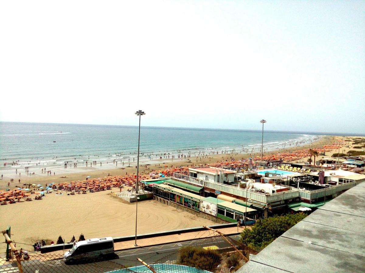 Bungalow Con Flamboyan En Maspalomas Villa Playa del Inglés Exterior foto