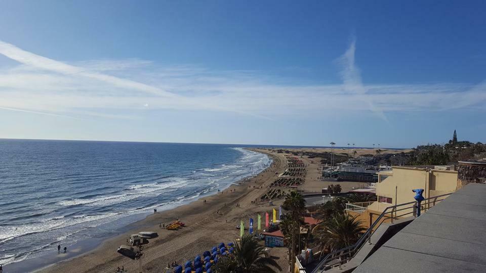 Bungalow Con Flamboyan En Maspalomas Villa Playa del Inglés Exterior foto